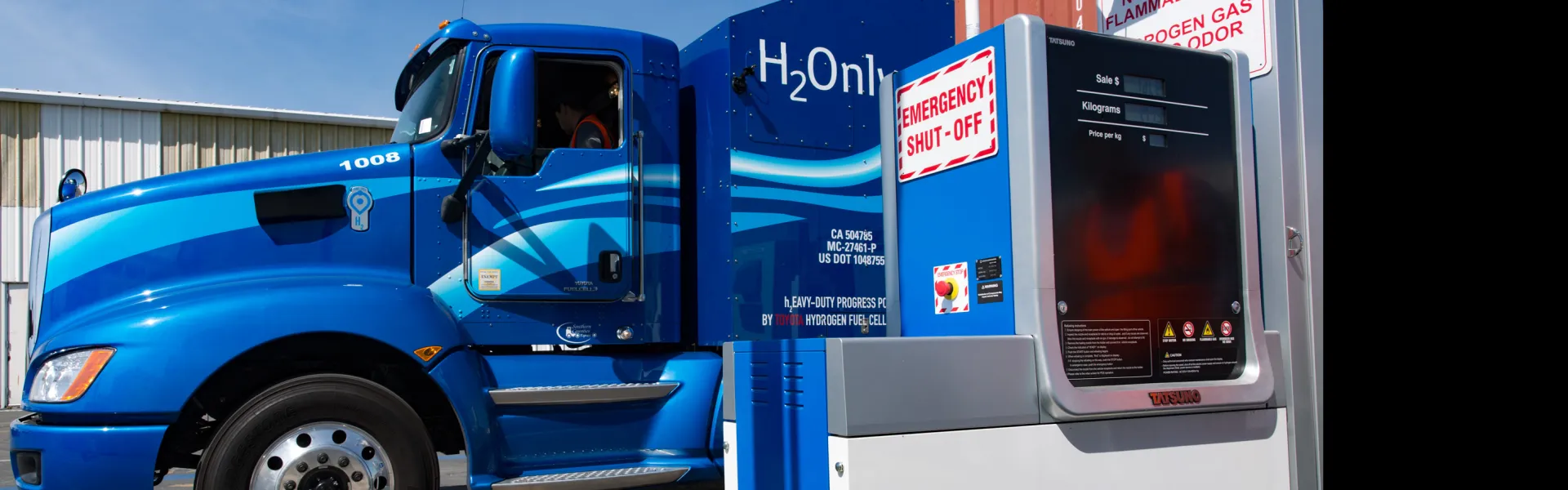 Hidrógeno para camiones - Estación Air Liquide