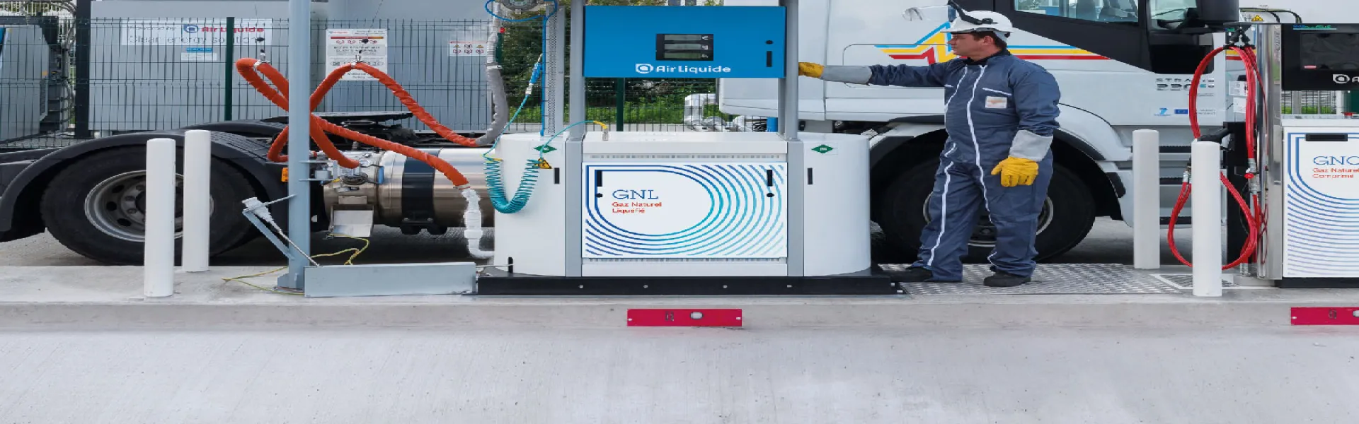 LNG vapor recovery with liquid nitrogen Banner