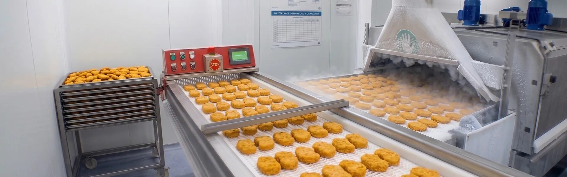 soluciones criogénicas para los nuggets de pollo