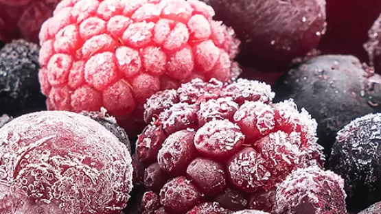 Frutas y legumbres - Criogenia alimentaria