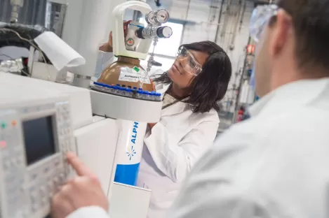 Análisis en laboratorio