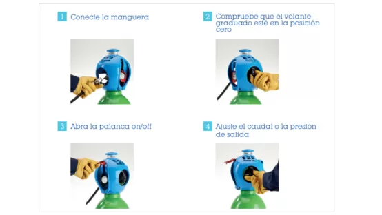 instrucciones exeltop Air Liquide