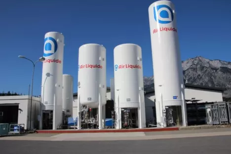 Suministro de gases industriales