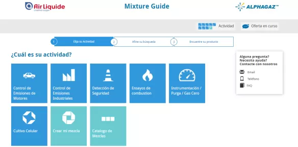Mixture Guide Air Liquide