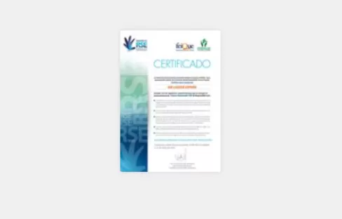 Certificado Responsible Care RSE Empresa Responsable