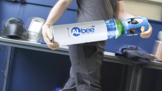 Albee Weld bouteilles de gaz