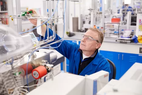 Chromatographie SFC Working