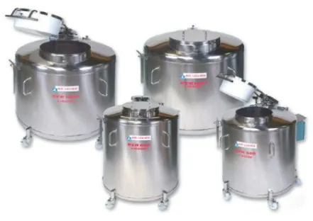 Materiales para la crioconservación - RCB