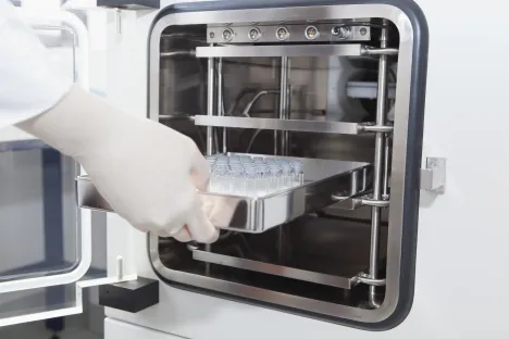 Nitrógeno farmacéutico en laboratorio