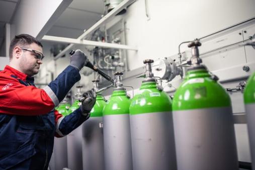 Air Liquide cuenta con 9 plantas de mezcla de gases especiales interconectadas en Europa.