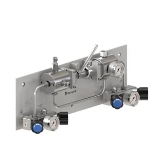 Equipos para instalaciones y redes de distribución de gases de laboratorio