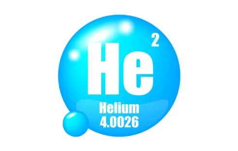 Molécula de helio (He)