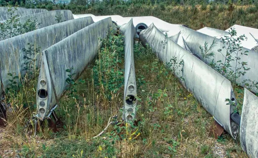 Desmantelamiento de aerogeneradores al final de su vida útil y su reciclaje