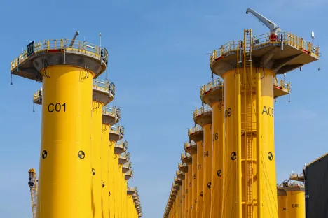 Piezas de transición para la industria eólica offshore