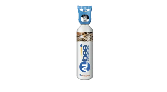 Botella de gas ALbee™ Flame O₂ de 11 litros