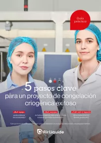 5 pasos clave para un proyecto de congelación criogénica exitoso - Air Liquide