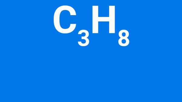 simbolo molecola propano