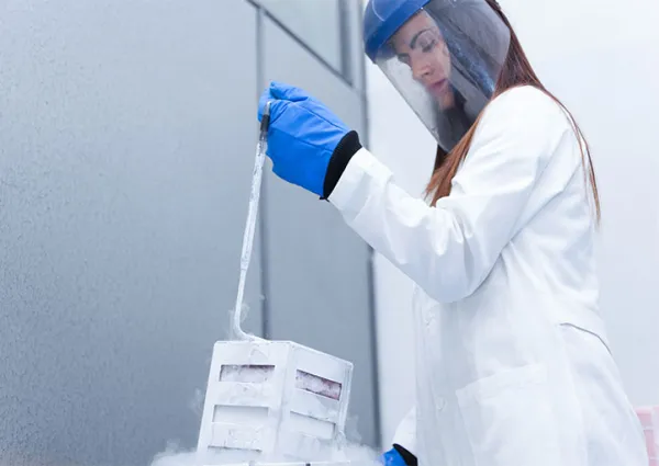 Trabajar de forma segura con gases criogénicos