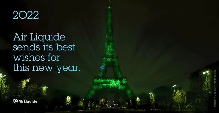 Air Liquide envía sus mejores deseos para este nuevo año