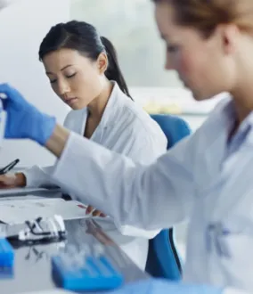 Análisis en laboratorio Air Liquide